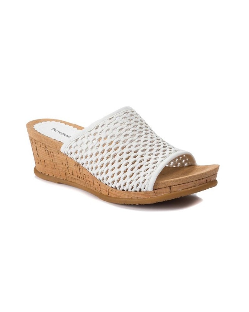 Flossey Platform Slide Wedge Sandals PD02 $39.10 Shoes