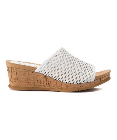 Flossey Platform Slide Wedge Sandals PD02 $39.10 Shoes