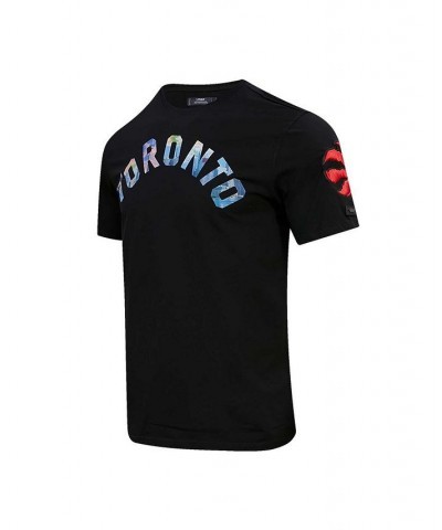 Men's Black Toronto Raptors City Scape T-shirt $19.27 T-Shirts