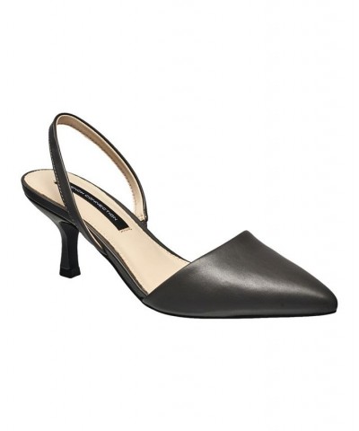 Women's Slingback Pumps Gray $46.06 Shoes