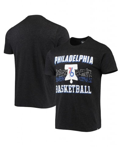 Men's Black Philadelphia 76Ers City Edition Club T-shirt $17.91 T-Shirts