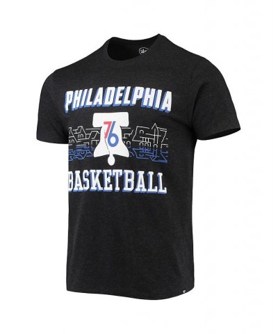 Men's Black Philadelphia 76Ers City Edition Club T-shirt $17.91 T-Shirts