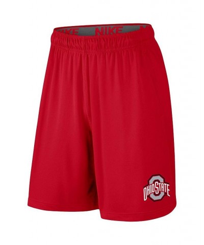 Men's Scarlet Ohio State Buckeyes College Primary Logo 2.0 Fly Performance Shorts $22.35 Shorts