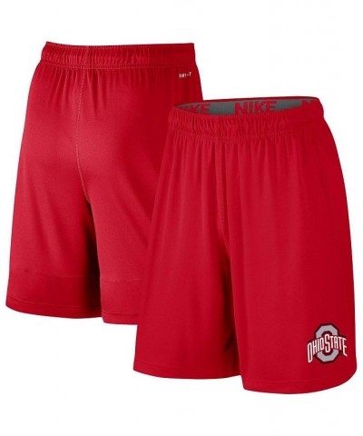 Men's Scarlet Ohio State Buckeyes College Primary Logo 2.0 Fly Performance Shorts $22.35 Shorts