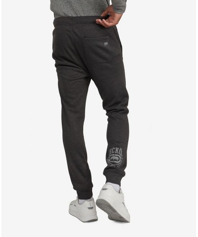 Men's Big and Tall Full Bloom Joggers Black $23.78 Pants