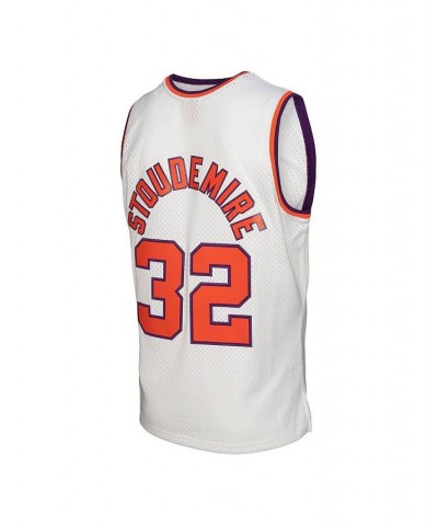 Men's Amar'e Stoudemire White Phoenix Suns 2002-03 Hardwood Classics Swingman Jersey $63.80 Jersey