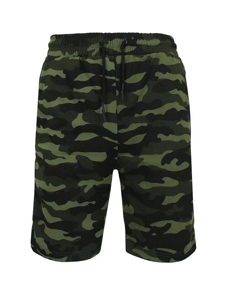 Men's Tech Fleece Jogger Sweat Lounge Shorts Green $17.94 Shorts