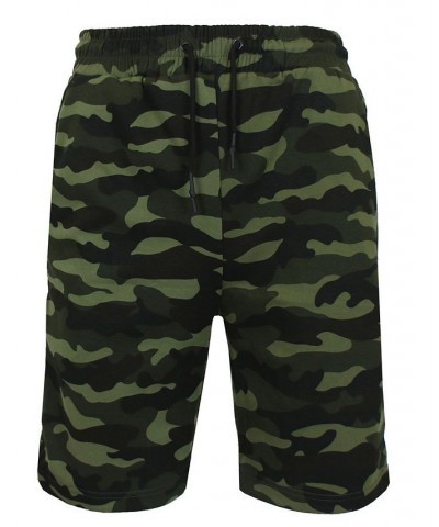 Men's Tech Fleece Jogger Sweat Lounge Shorts Green $17.94 Shorts