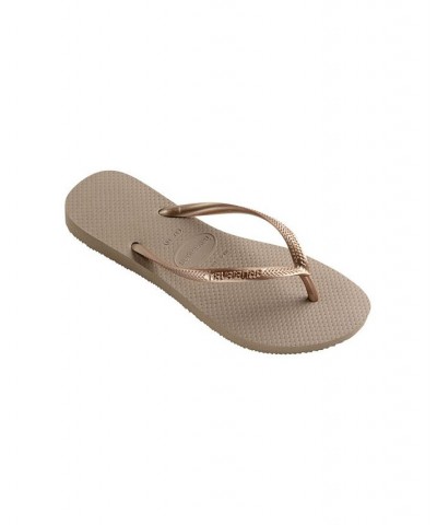 Women's Slim Flip-flop Sandals PD01 $15.04 Shoes