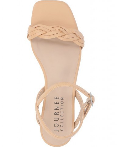 Women's Verity Braided Sandals Tan/Beige $49.49 Shoes