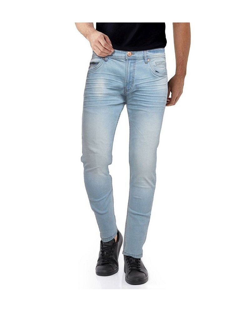 Men's Stretch 5 Pocket Skinny Jeans Blue $42.12 Jeans