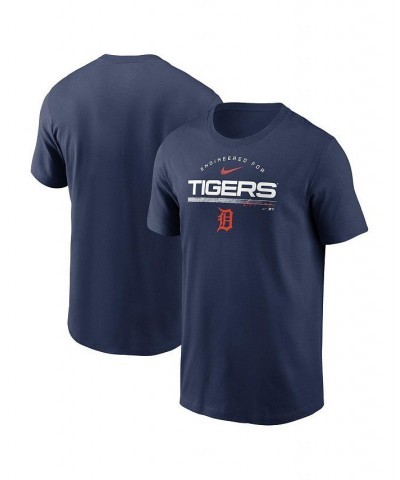 Men's Navy Detroit Tigers Team Engineered Performance T-shirt $29.49 T-Shirts