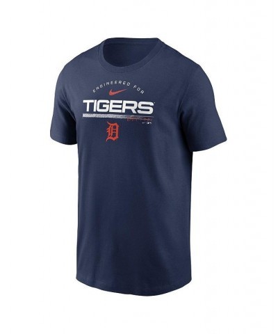 Men's Navy Detroit Tigers Team Engineered Performance T-shirt $29.49 T-Shirts