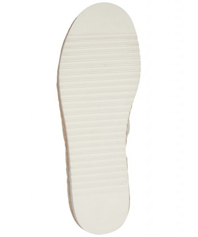 Women's Alpargata Recycled Platform Espadrille Slip-Ons White $36.34 Shoes