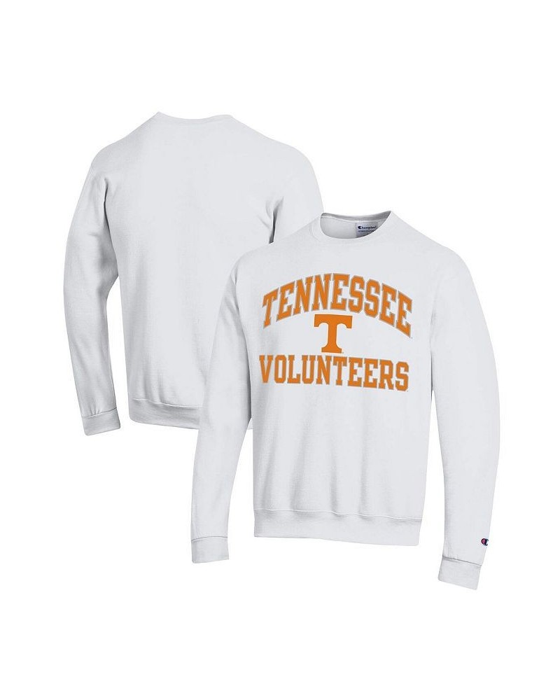 Men's White Tennessee Volunteers High Motor Pullover Sweatshirt $27.95 Sweatshirt