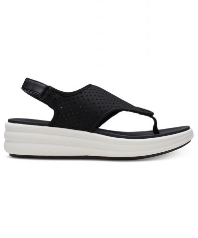 Women's Cloudsteppers Drift Blossom Slip-On Slingback Sandals Black $40.80 Shoes