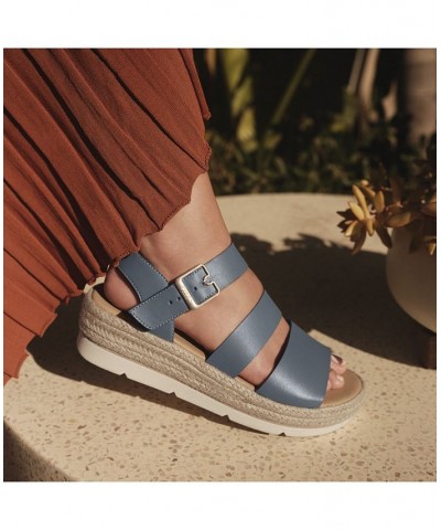 Women's Once Twice Platform Sandals PD04 $33.60 Shoes