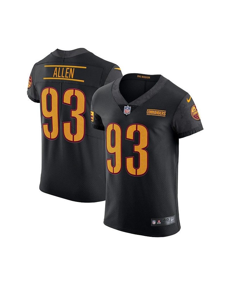 Men's Jonathan Allen Black Washington Commanders Alternate Vapor Elite Jersey $103.50 Jersey