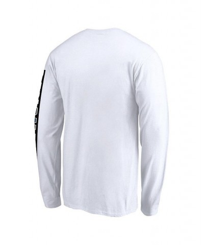 Men's White Texas Longhorns Blast Hometown 2-Hit Long Sleeve T-shirt $14.72 T-Shirts