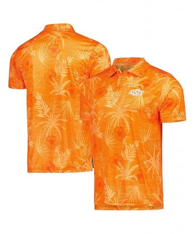 Men's Orange Oklahoma State Cowboys Palms Team Polo Shirt $31.89 Polo Shirts