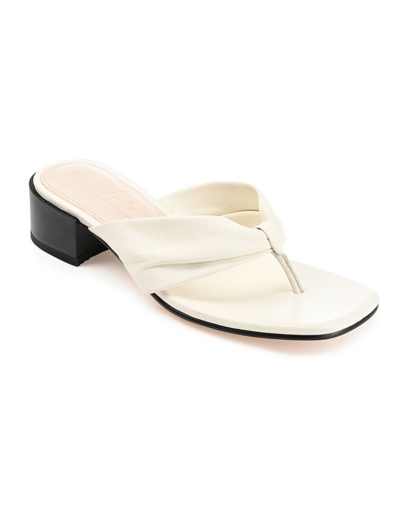 Women's Francine Sandal Ivory/Cream $52.50 Shoes