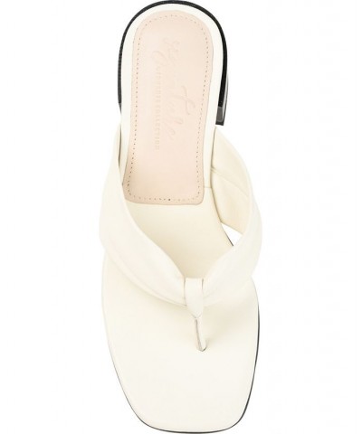 Women's Francine Sandal Ivory/Cream $52.50 Shoes