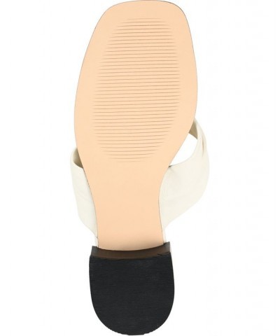 Women's Francine Sandal Ivory/Cream $52.50 Shoes