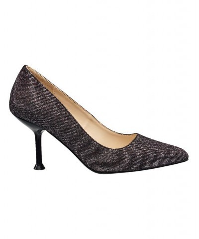 Women's Samui Flex Closed Toe Pumps Brown $42.14 Shoes