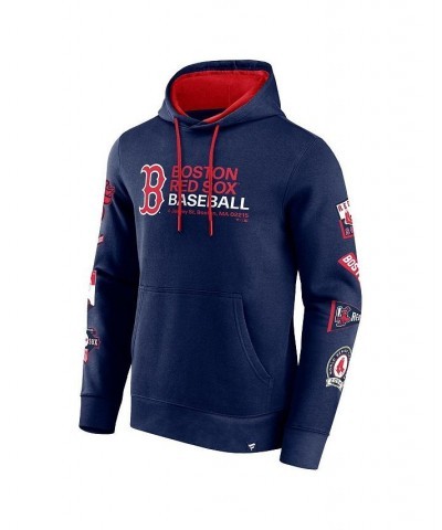 Men's Branded Navy Boston Red Sox Extra Innings Pullover Hoodie $39.10 Sweatshirt