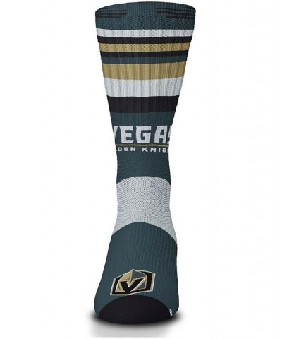 Men's and Women's Gray Vegas Golden Knights Rave Crew Socks $10.44 Socks