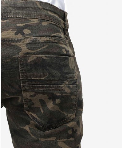 Men's Stretch Twill Colored Pants Olive Camo $25.20 Pants