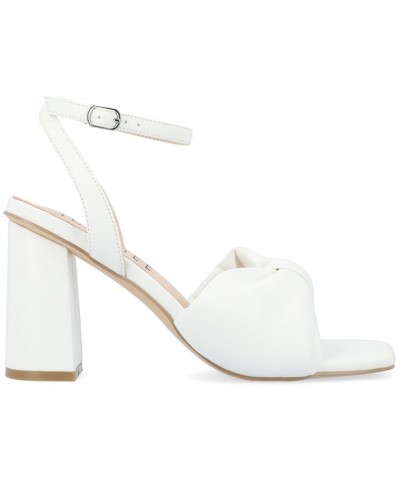 Women's Lottey Bow Sandals White $46.55 Shoes