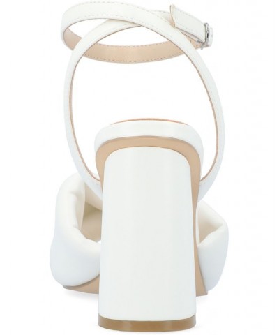 Women's Lottey Bow Sandals White $46.55 Shoes