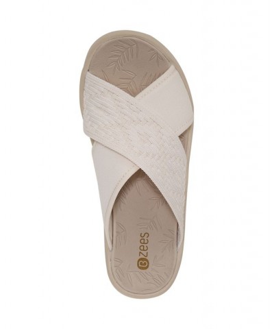 Sundance Washable Slide Sandals Ivory/Cream $39.00 Shoes