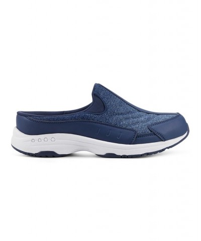 Women's Traveltime Round Toe Casual Slip-on Mules PD10 $37.92 Shoes