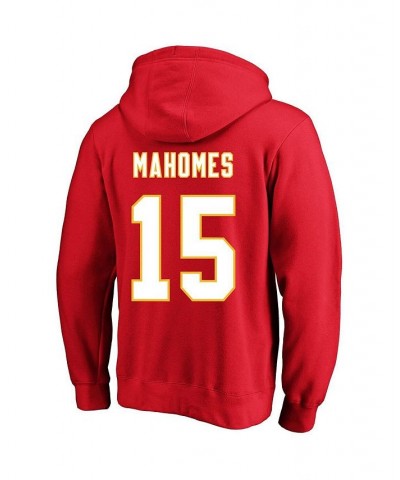 Men's Patrick Mahomes Red Kansas City Chiefs Super Bowl LVII Big and Tall Name and Number Pullover Hoodie $41.00 Sweatshirt