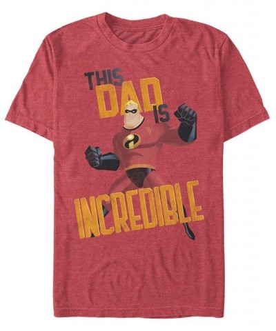 Men's This Dad Short Sleeve Crew T-shirt Red $14.00 T-Shirts