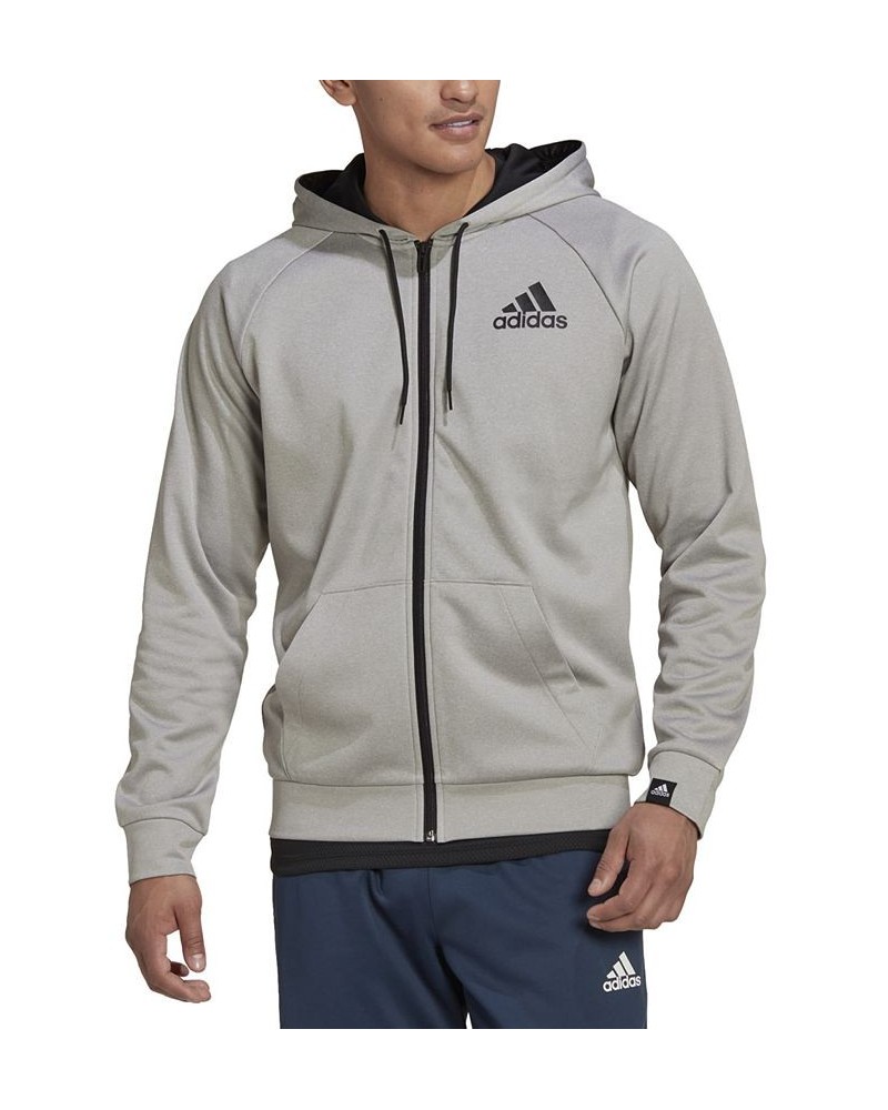 Men's Game and Go Performance Fleece Logo Hoodie Gray $22.05 Sweatshirt