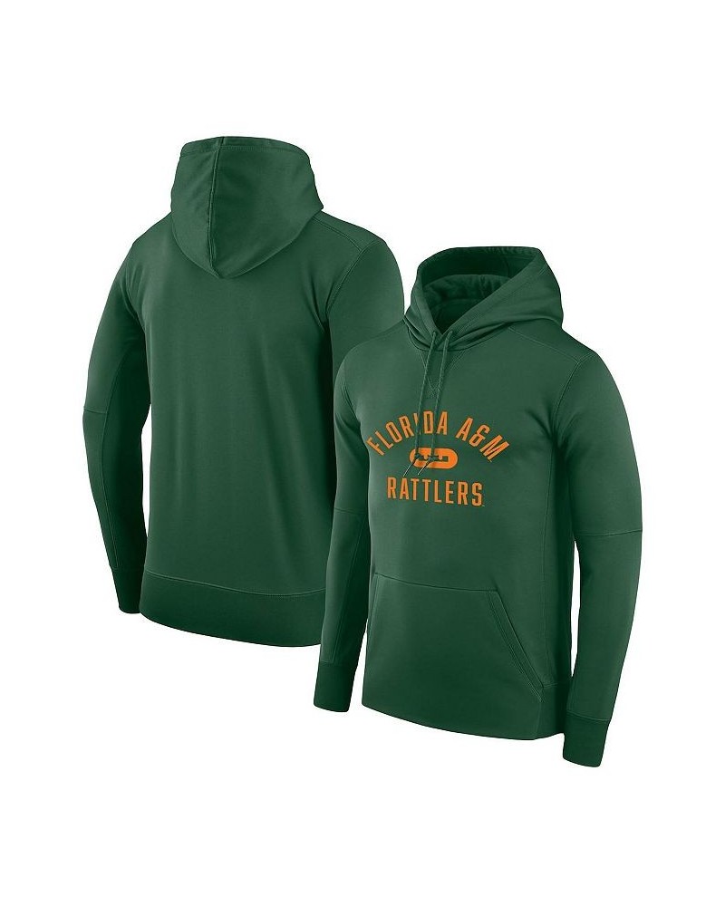 Men's x LeBron James Green Florida A&M Rattlers Performance Pullover Hoodie $27.28 Sweatshirt