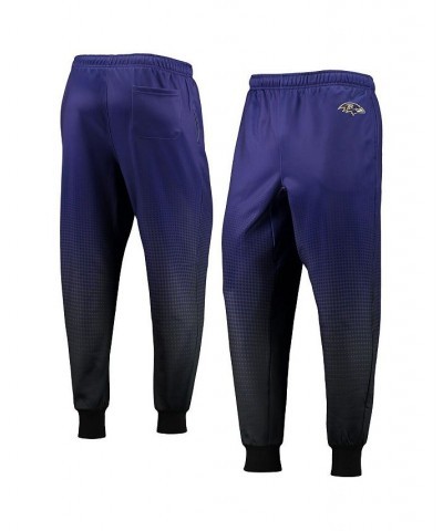 Men's Purple Baltimore Ravens Gradient Jogger Pants $32.80 Pants