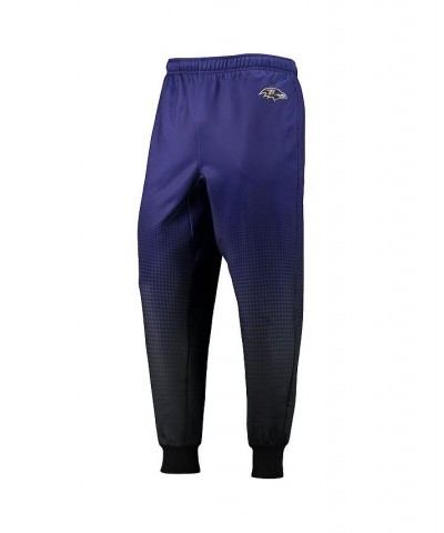 Men's Purple Baltimore Ravens Gradient Jogger Pants $32.80 Pants