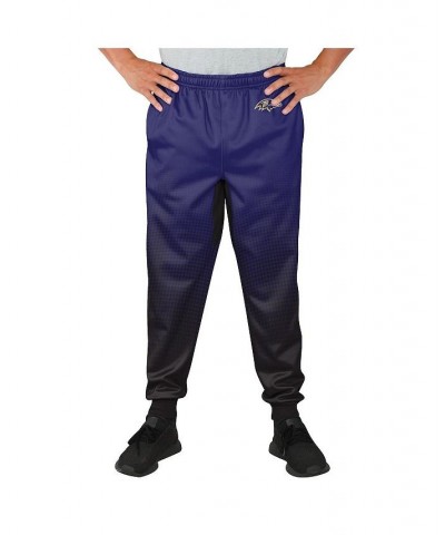 Men's Purple Baltimore Ravens Gradient Jogger Pants $32.80 Pants