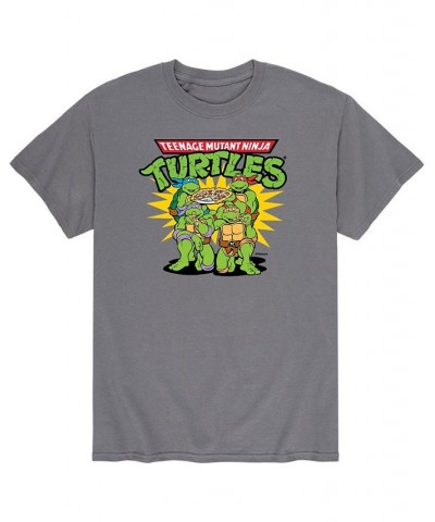 Men's Teenage Mutant Ninja Turtles T-shirt Gray $14.00 T-Shirts