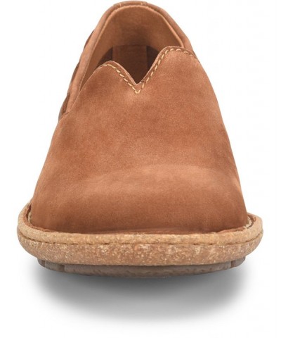 Women's Naya Comfort Slip-on Flats Brown $49.40 Shoes