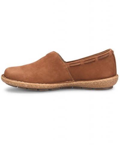 Women's Naya Comfort Slip-on Flats Brown $49.40 Shoes