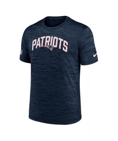 Men's Navy New England Patriots Velocity Athletic Stack Performance T-shirt $27.49 T-Shirts