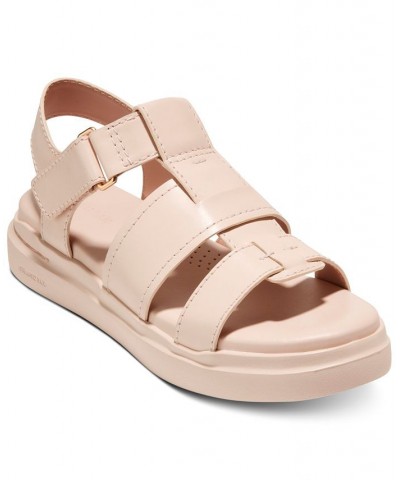 Women's Grandpro Rally Fisherman Sandals Tan/Beige $58.50 Shoes