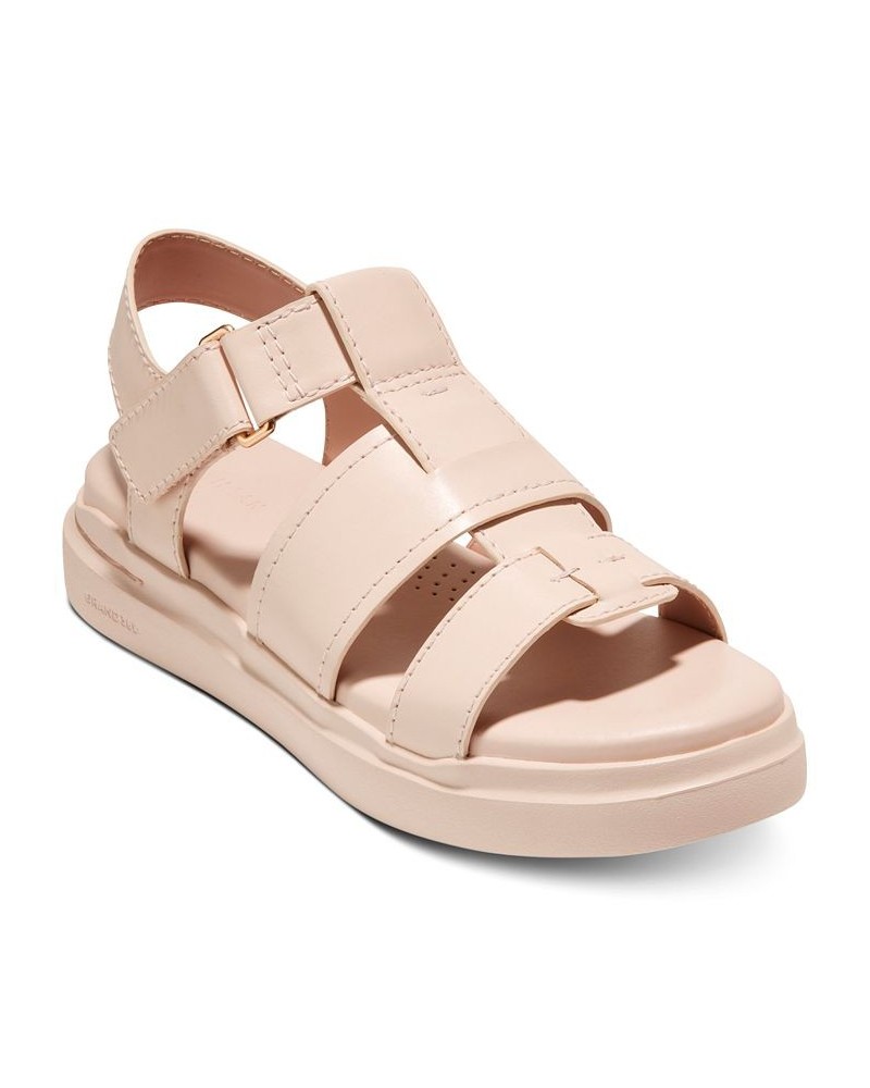 Women's Grandpro Rally Fisherman Sandals Tan/Beige $58.50 Shoes