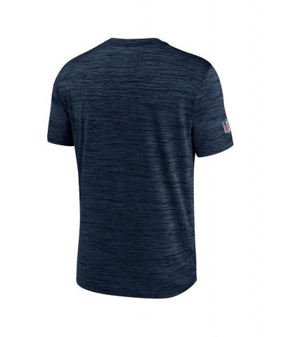 Men's Navy New England Patriots Velocity Athletic Stack Performance T-shirt $27.49 T-Shirts