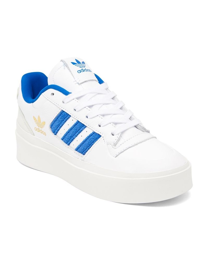 Women's Forum Bonega Platform Casual Sneakers White $48.40 Shoes